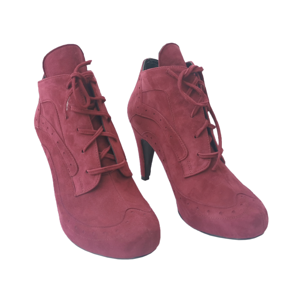 Botină elegantă din piele naturală, mărimi mici de la 33 si mărimi mari până la 42, Veronesse 849S/011 - imagine 2