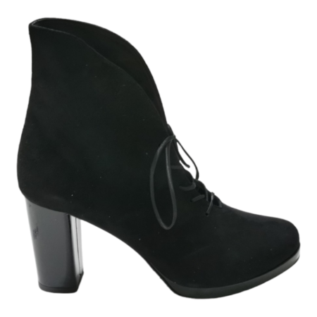 Ghete comode din piele naturală neagră pret mic