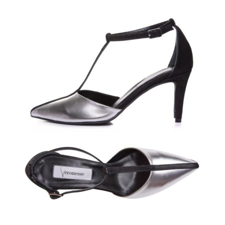 Pantofi stiletto eleganți de inspirație retro, realizați la comandă, Veronesse Anita