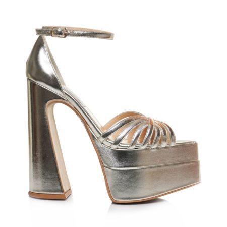 Sandale stiletto extravagante cu toc foarte înalt evazat, disponibili în mărimi mici, din piele naturală, realizați la comandă, Veronesse Sydney/15