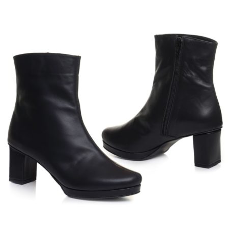 Botine 107/006 din piele naturală – elegante, lucrate manual