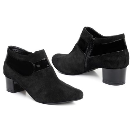 Botine Noira din piele naturală – lucrate manual pe comandă