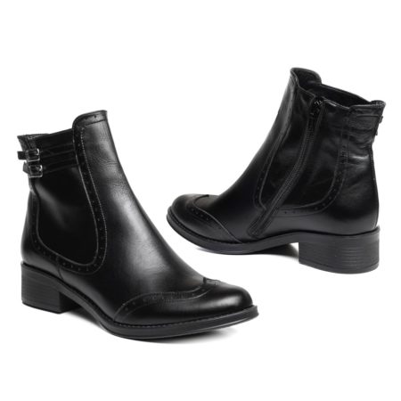 Botine ELARA din piele naturală – lucrate manual