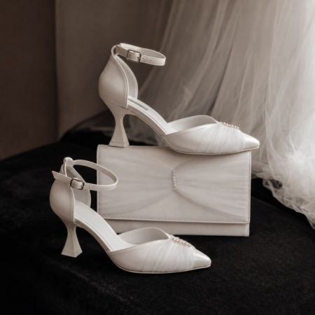 Set Geanta Venera Pearl si Pantofi